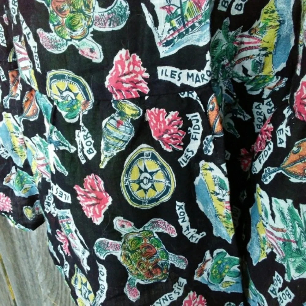 Anthropologie Maeve Polynesia Greetings Dress - Picture 7 of 8
